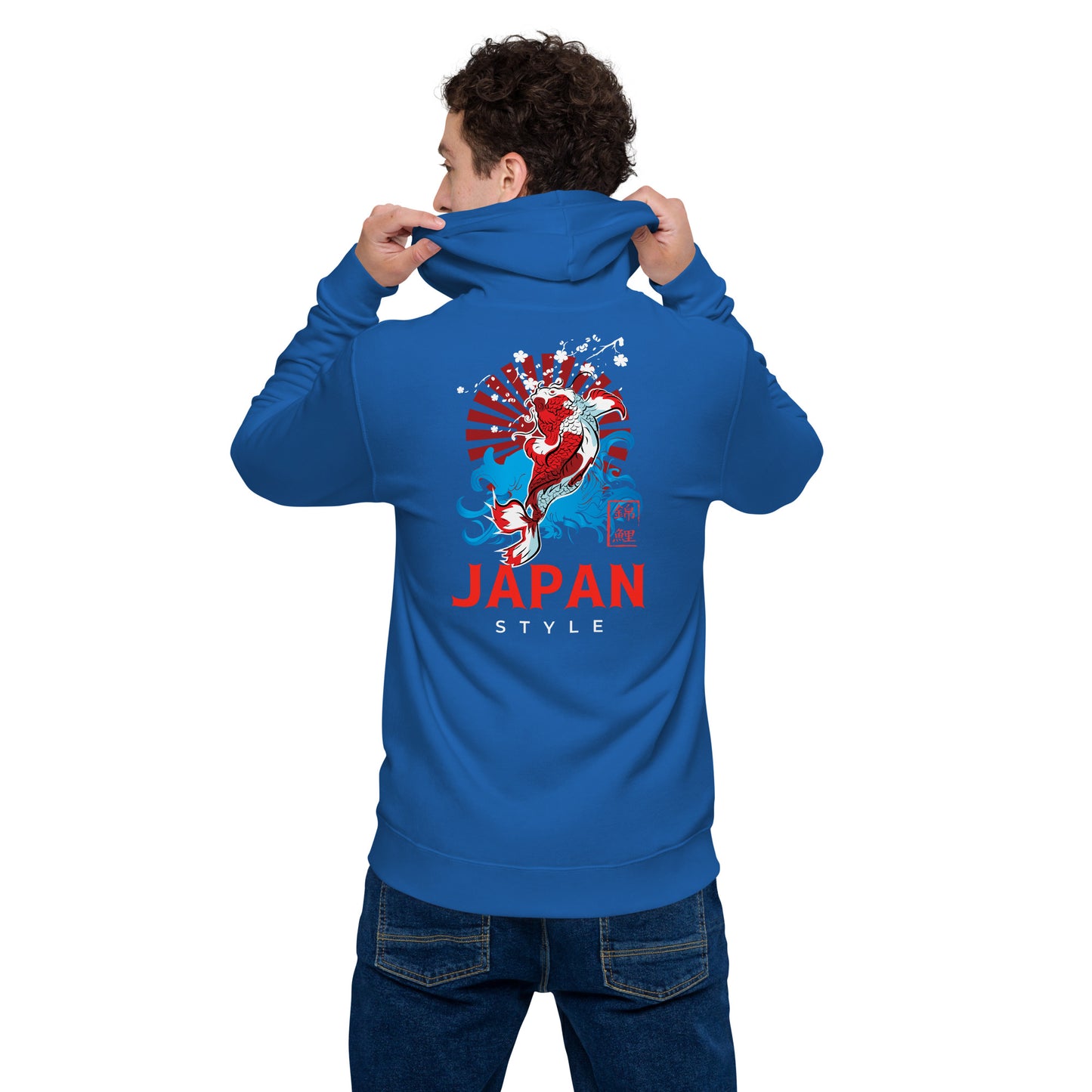 Japan Style Unisex basic zip hoodie