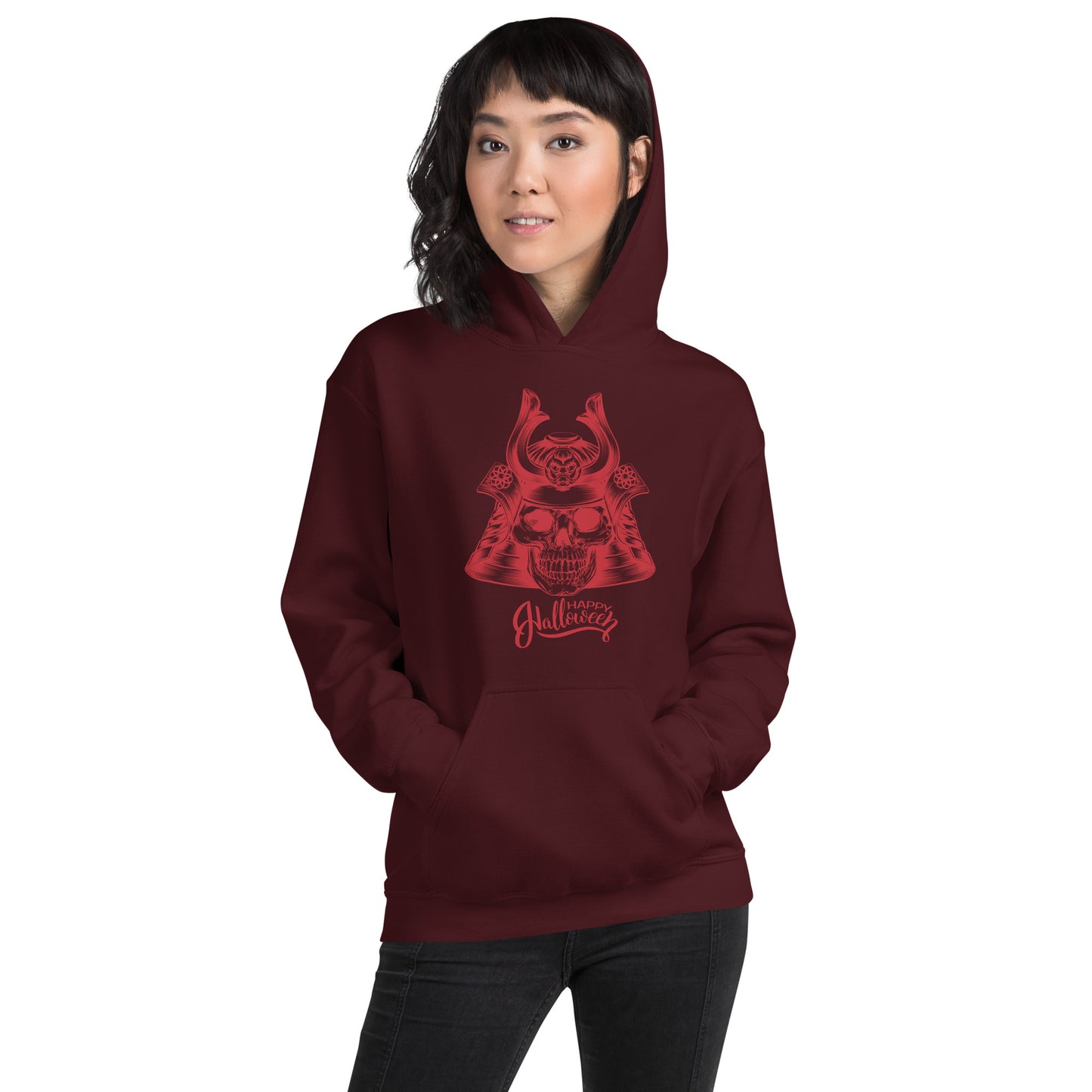 Samurai Skull Unisex Hoodie