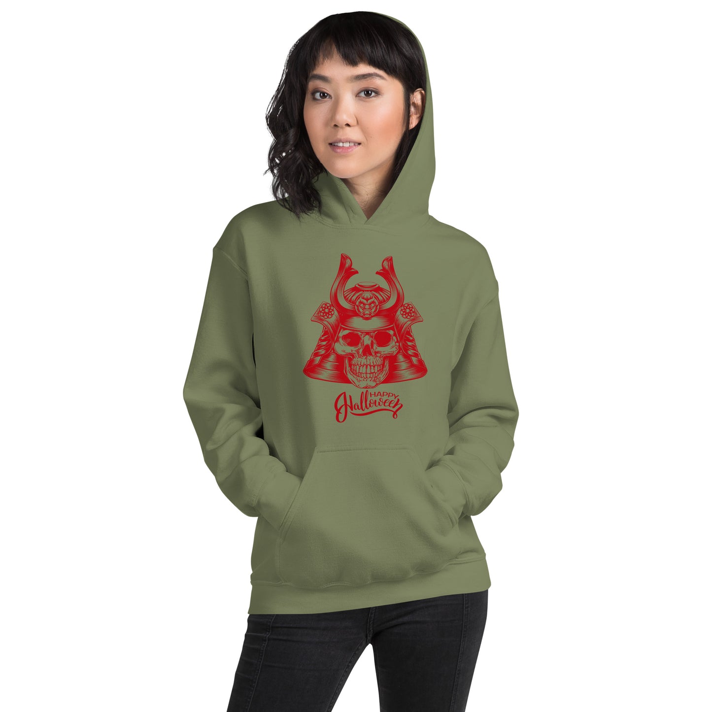 Samurai Skull Unisex Hoodie