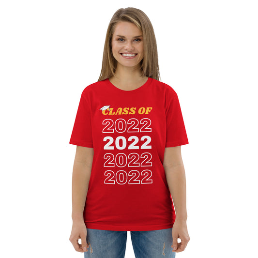 Class of 2022 Unisex organic cotton t-shirt