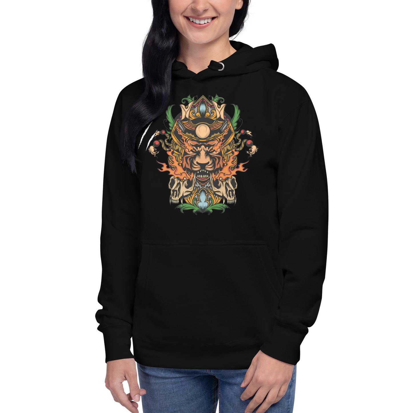 Tiger Warrior Unisex Hoodie