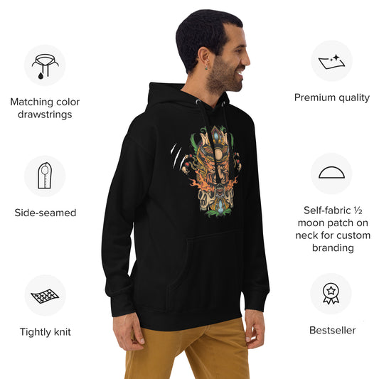 Tiger Warrior Unisex Hoodie