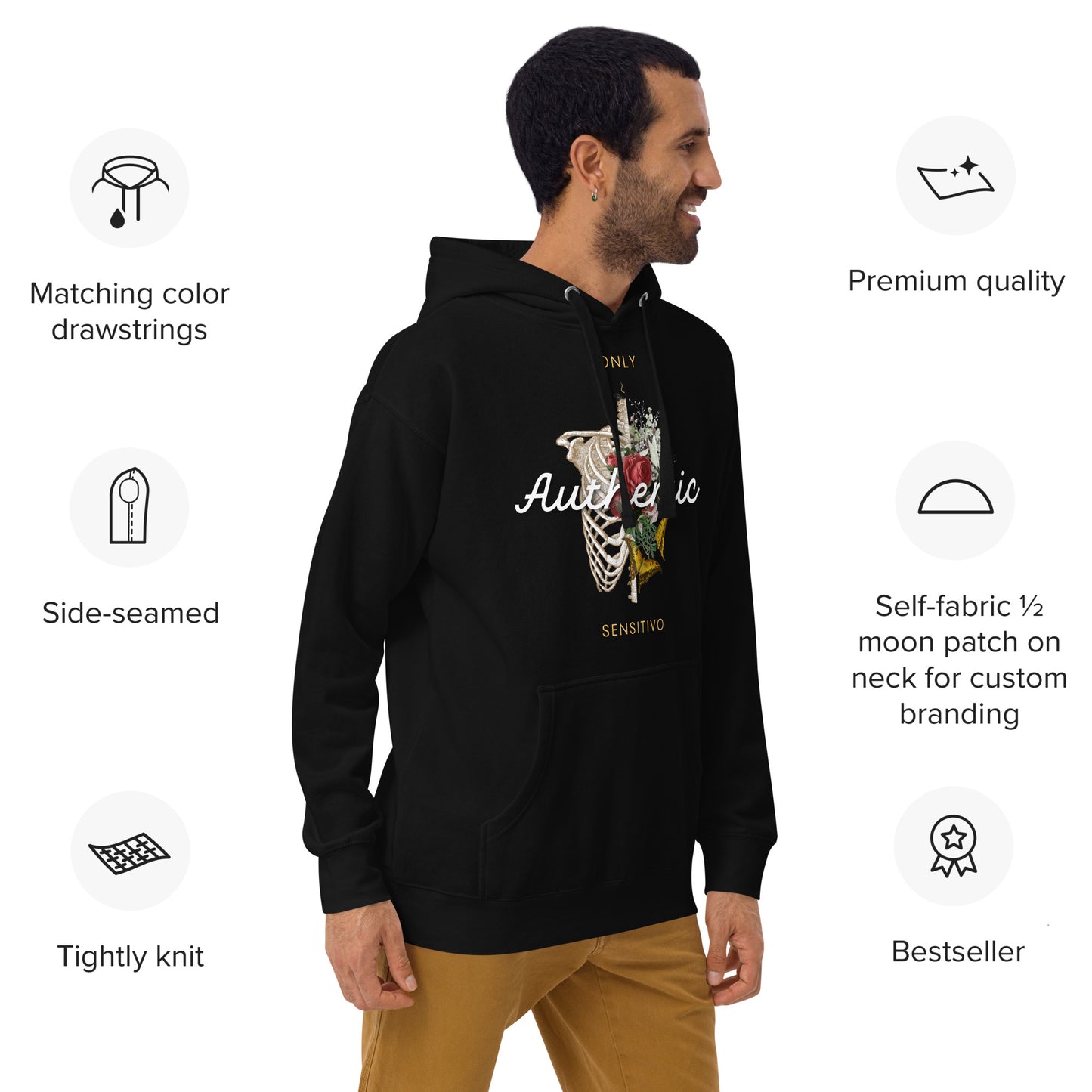 Authentic Sensitivo Unisex Hoodie