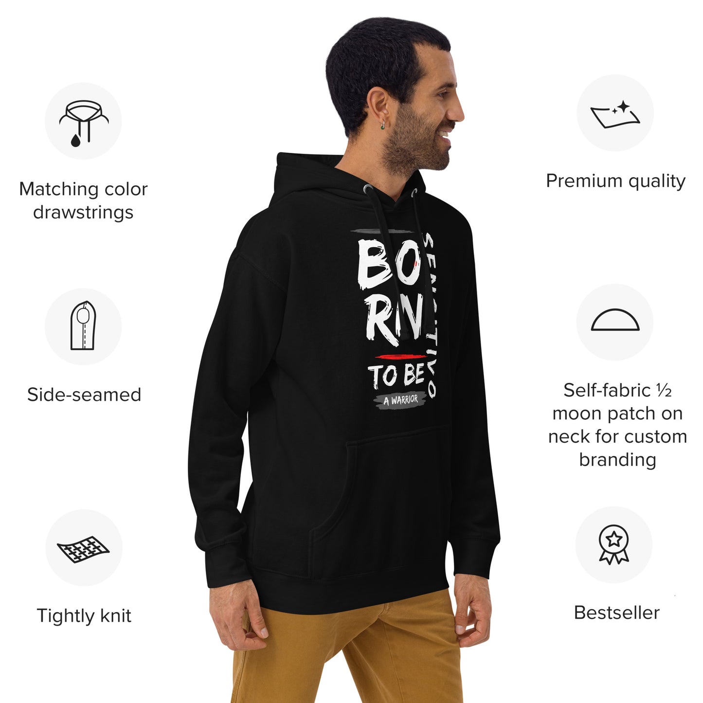 Born Warrior Unisex Hoodie