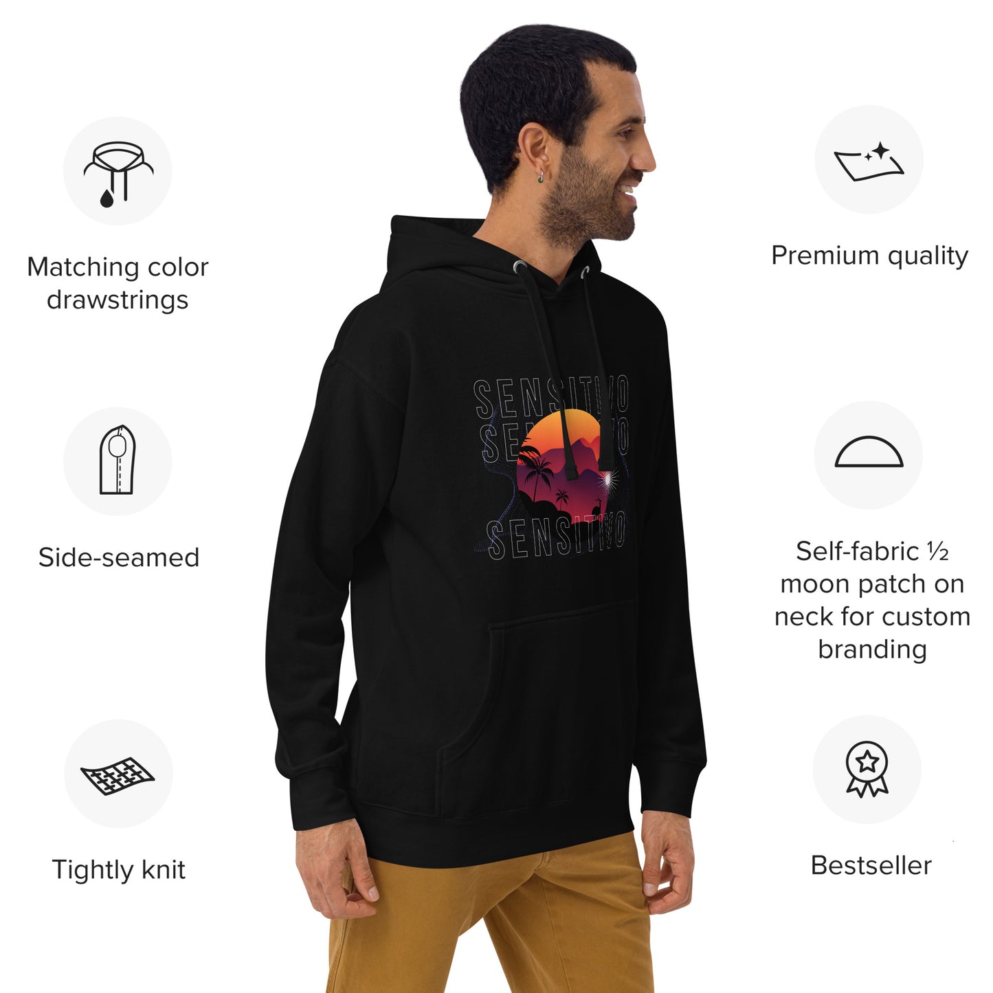 Sensitivo Planet X Unisex Hoodie