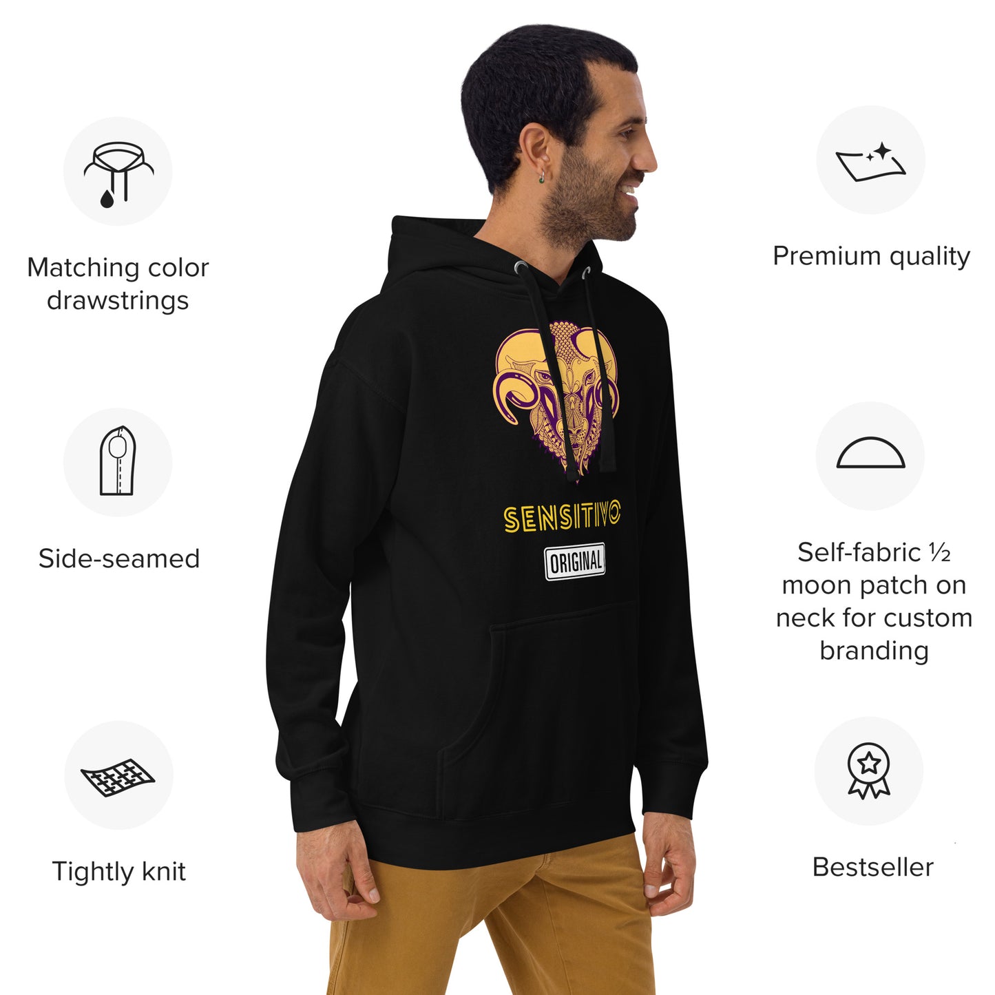 Sensitivo Original 2 Unisex Hoodie