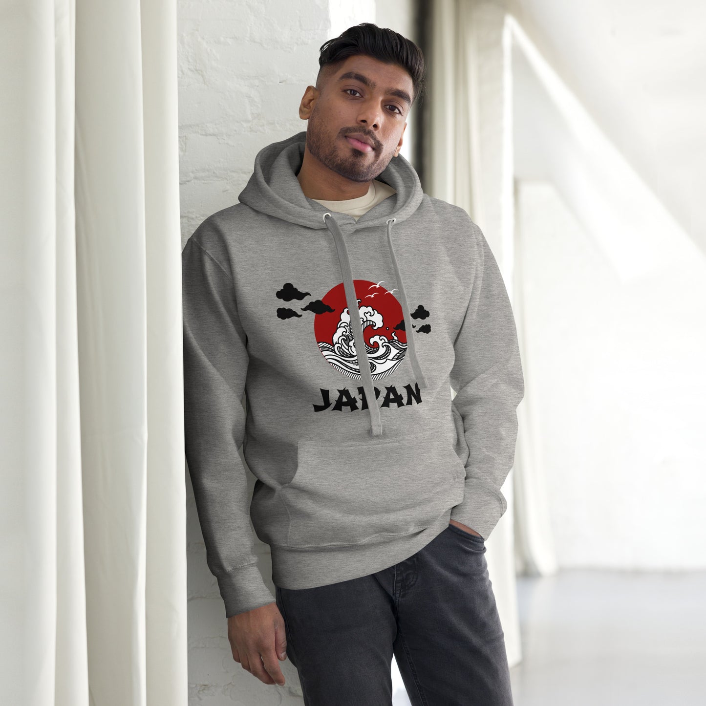Japan waves 2 Unisex Hoodie