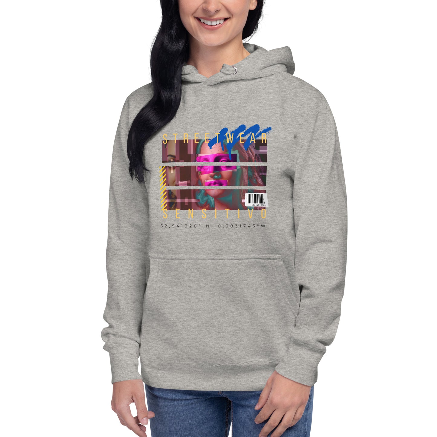 Streetwear Sensitivo Unisex Hoodie
