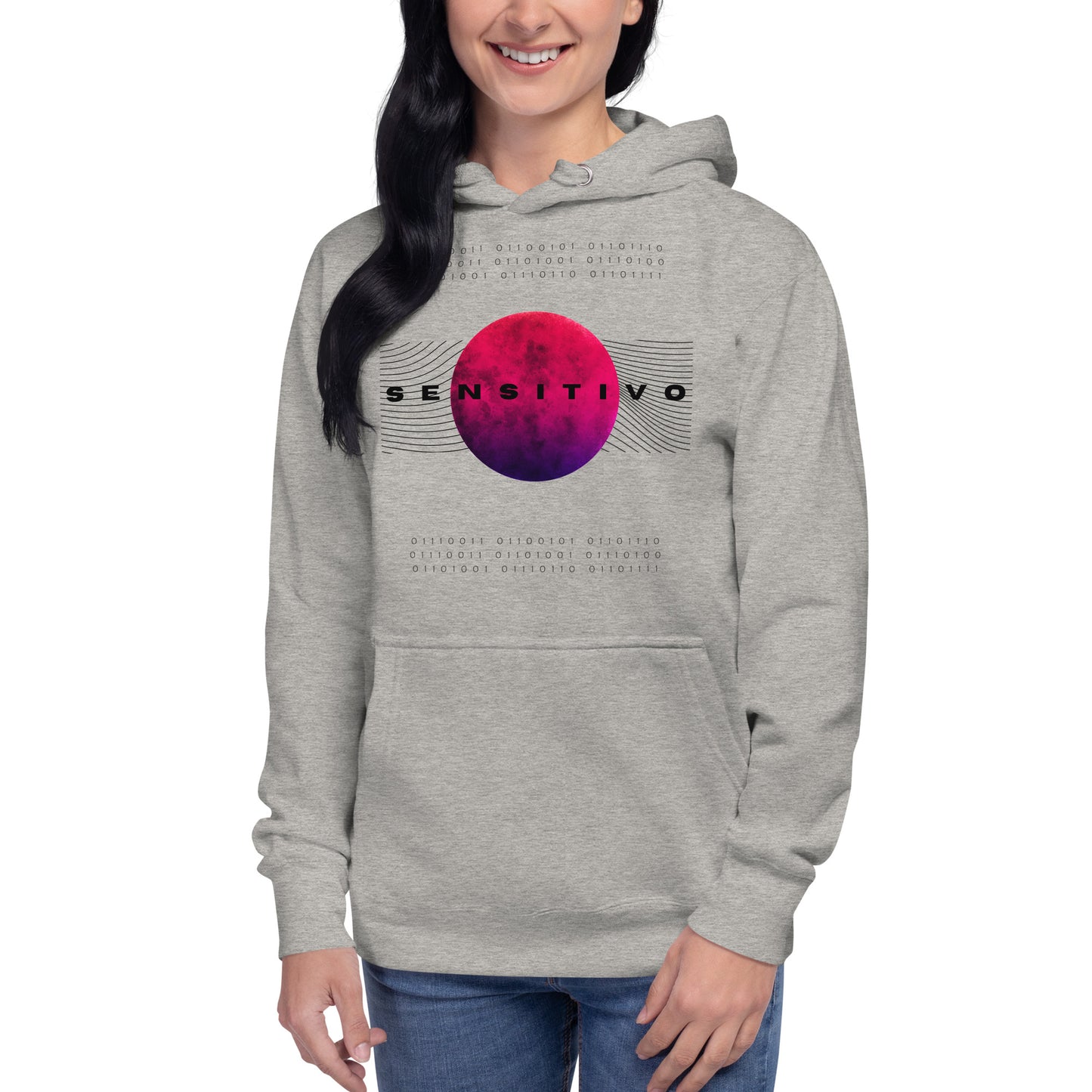 Binary Sensitivo 2 Unisex Hoodie