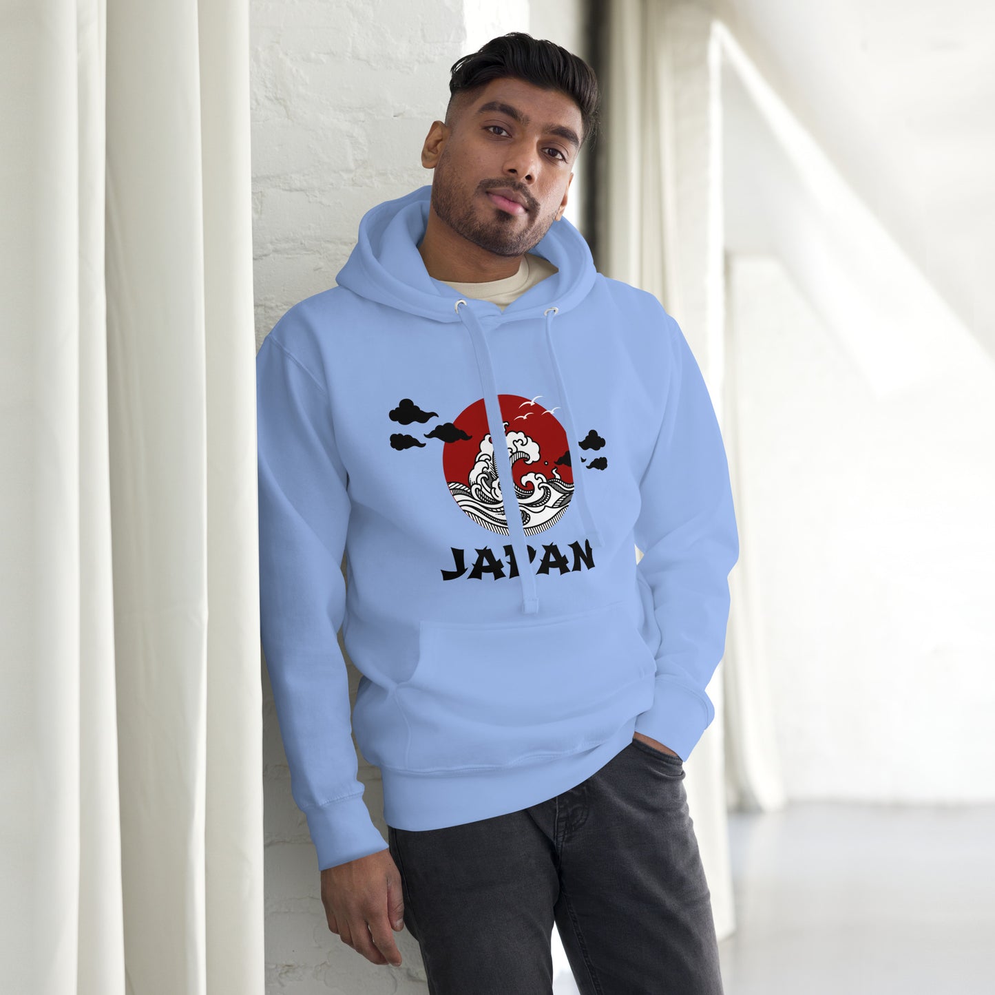 Japan waves 2 Unisex Hoodie
