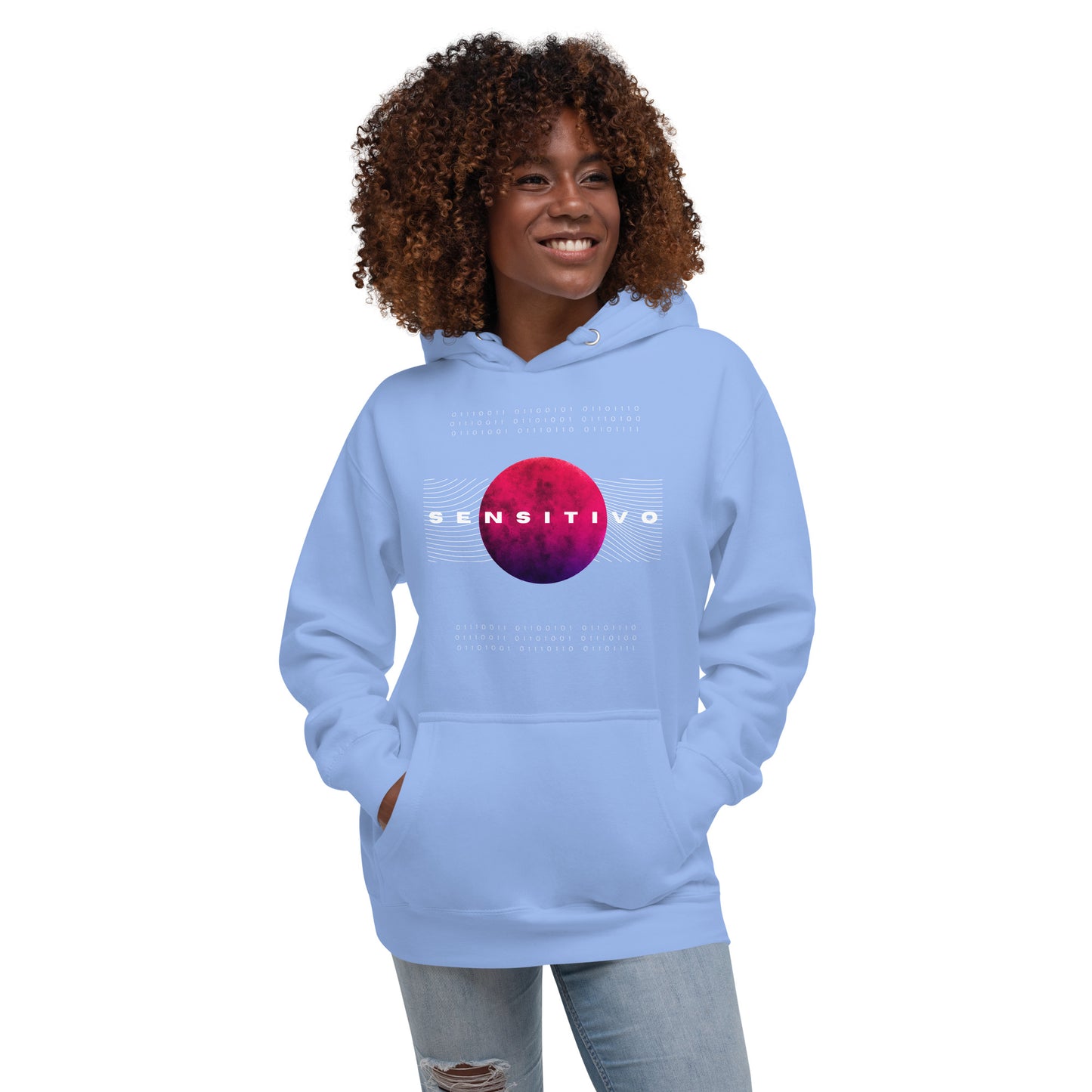 Binary Sensitivo Unisex Hoodie