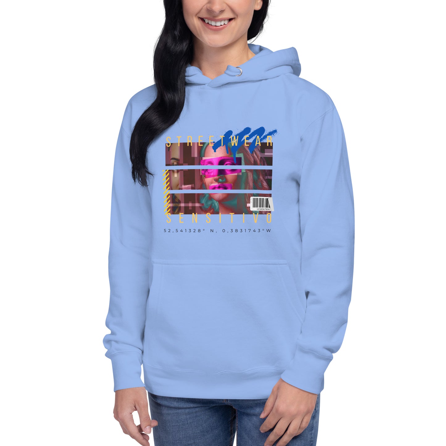 Streetwear Sensitivo Unisex Hoodie