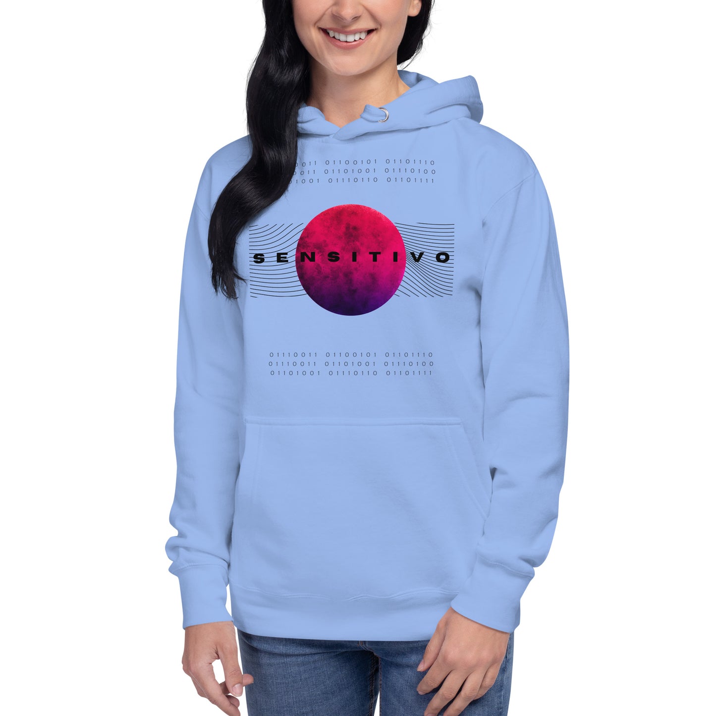 Binary Sensitivo 2 Unisex Hoodie
