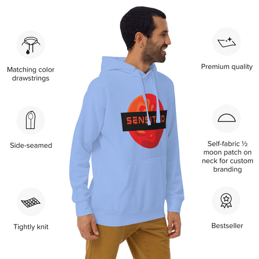 Sensitivo Red Planet Unisex Hoodie