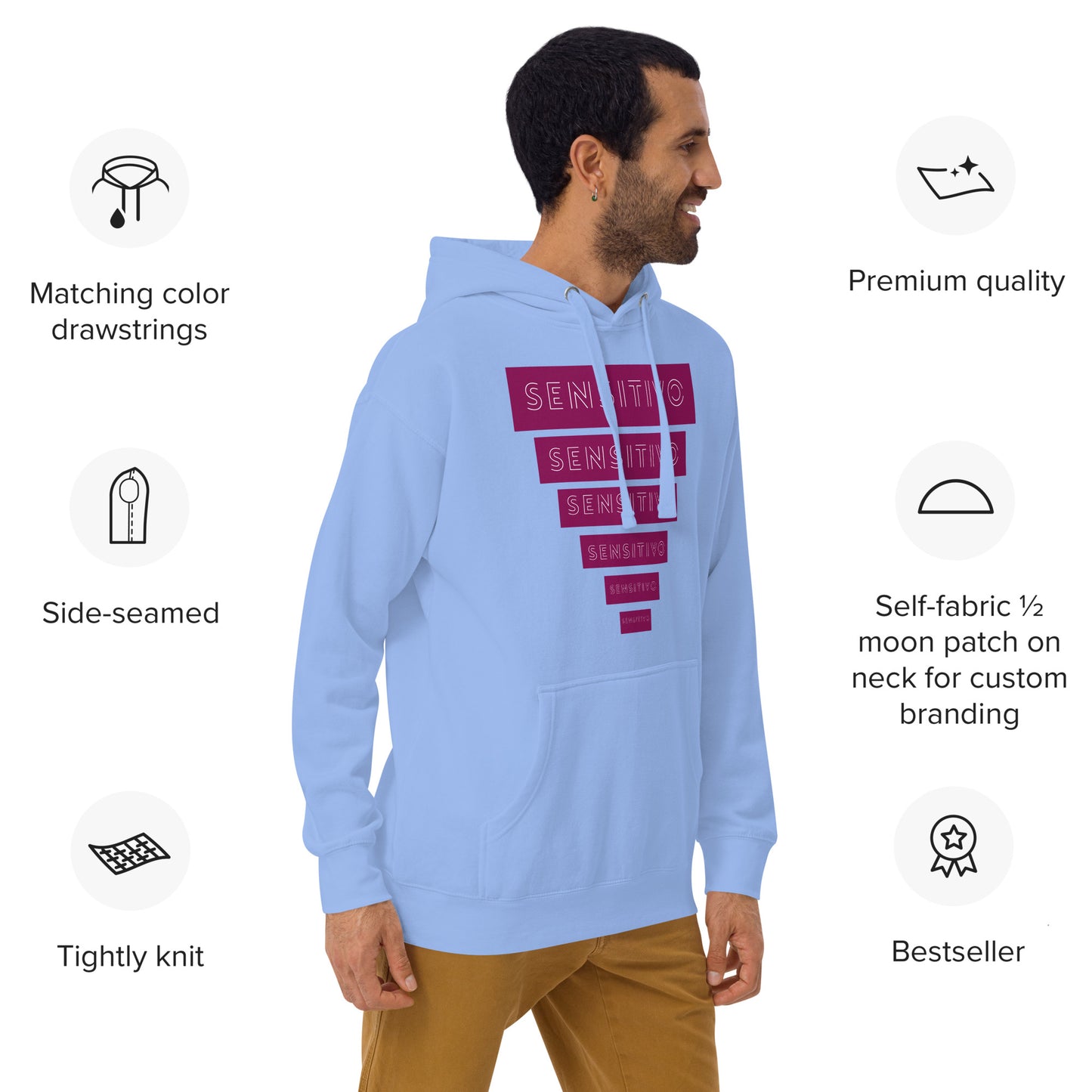 Sensitivo Pyramid Unisex Hoodie