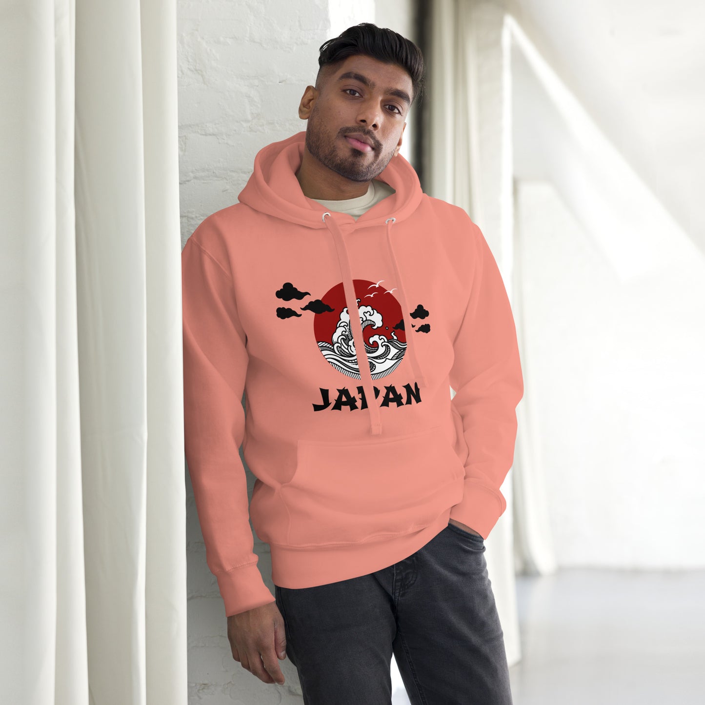 Japan waves 2 Unisex Hoodie