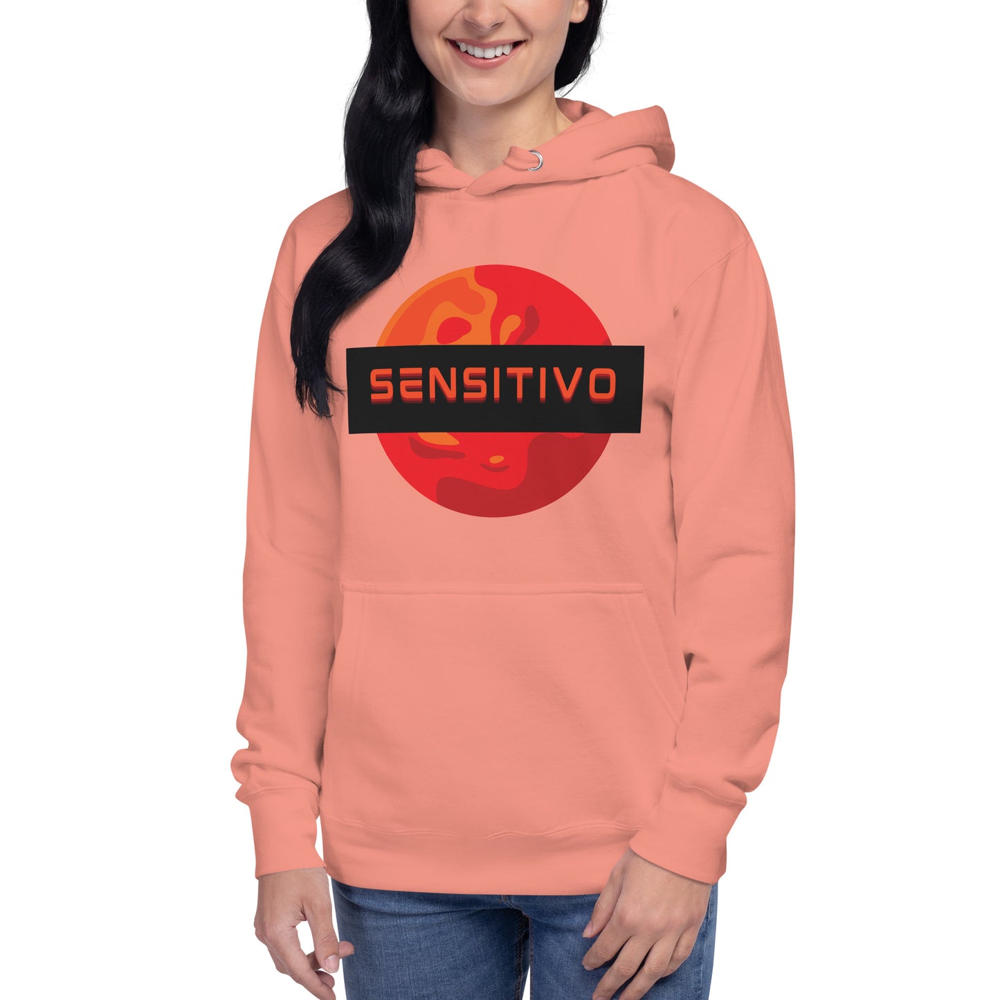 Sensitivo Red Planet Unisex Hoodie