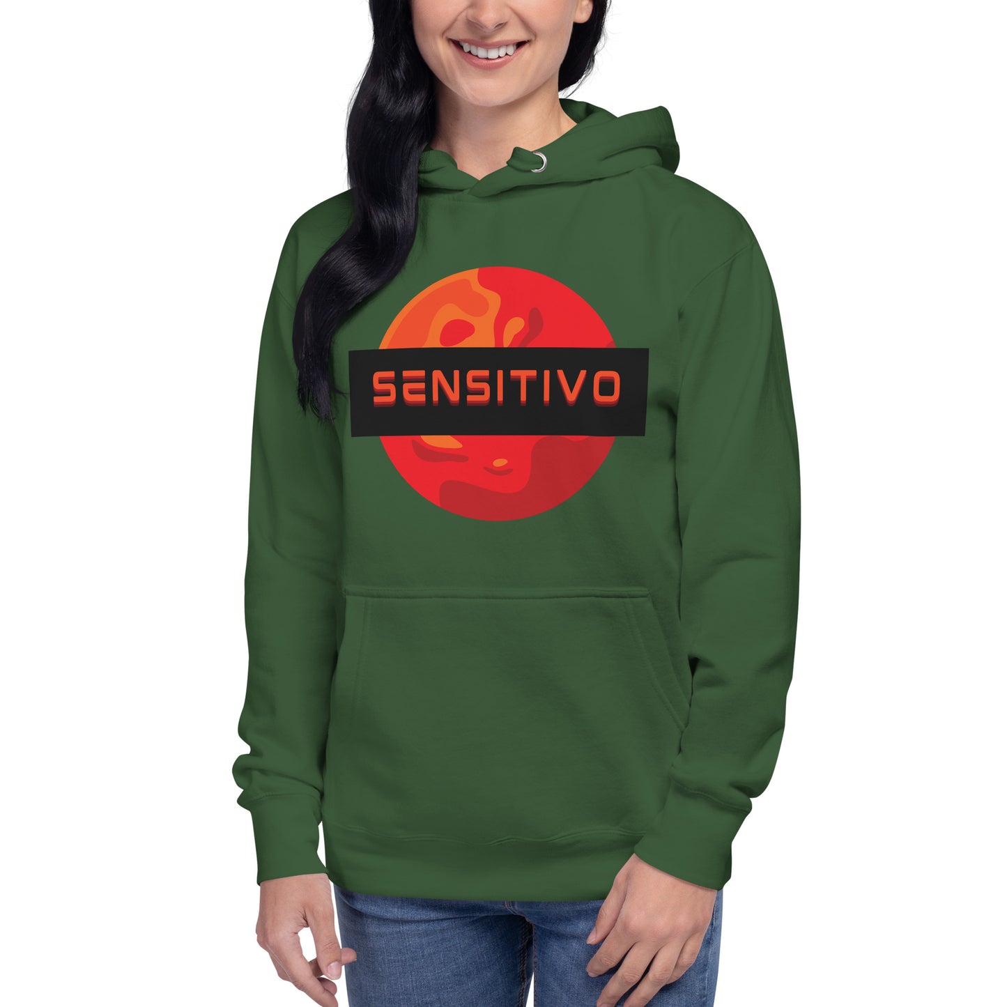 Sensitivo Red Planet Unisex Hoodie