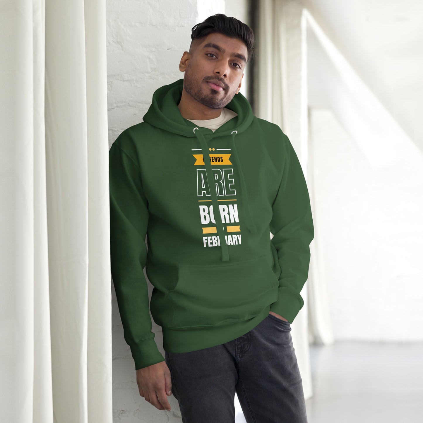 February Legends Unisex Hoodie