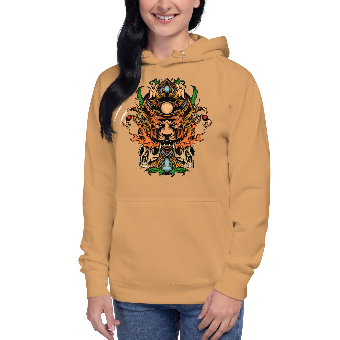 Tiger Warrior Unisex Hoodie