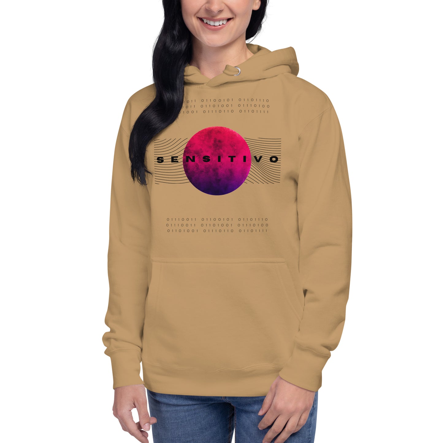 Binary Sensitivo 2 Unisex Hoodie