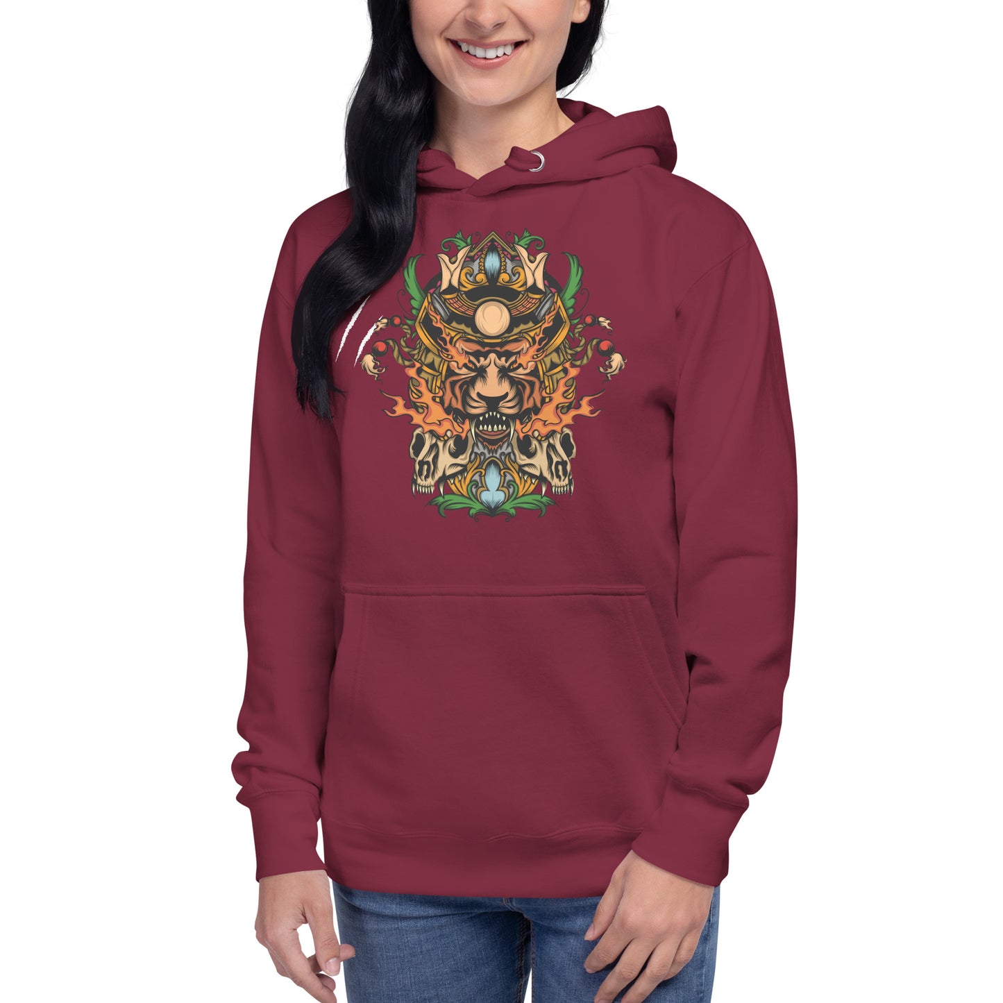 Tiger Warrior Unisex Hoodie