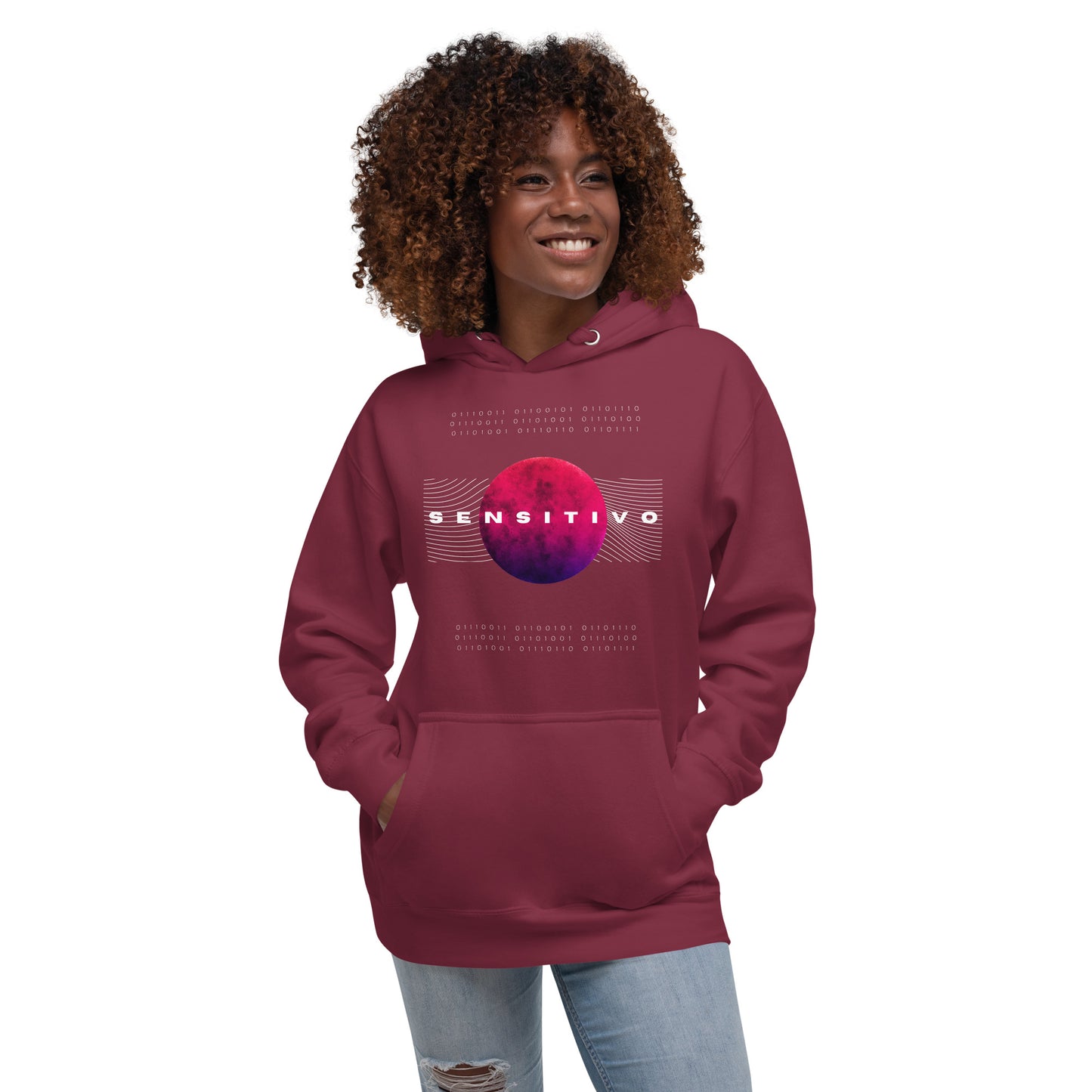 Binary Sensitivo Unisex Hoodie