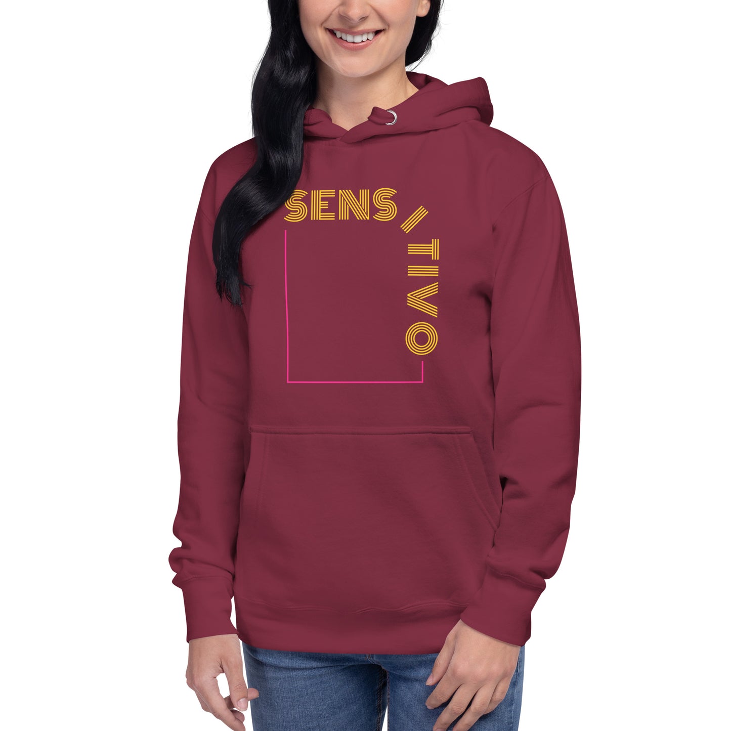 Sensitivo Square Unisex Hoodie