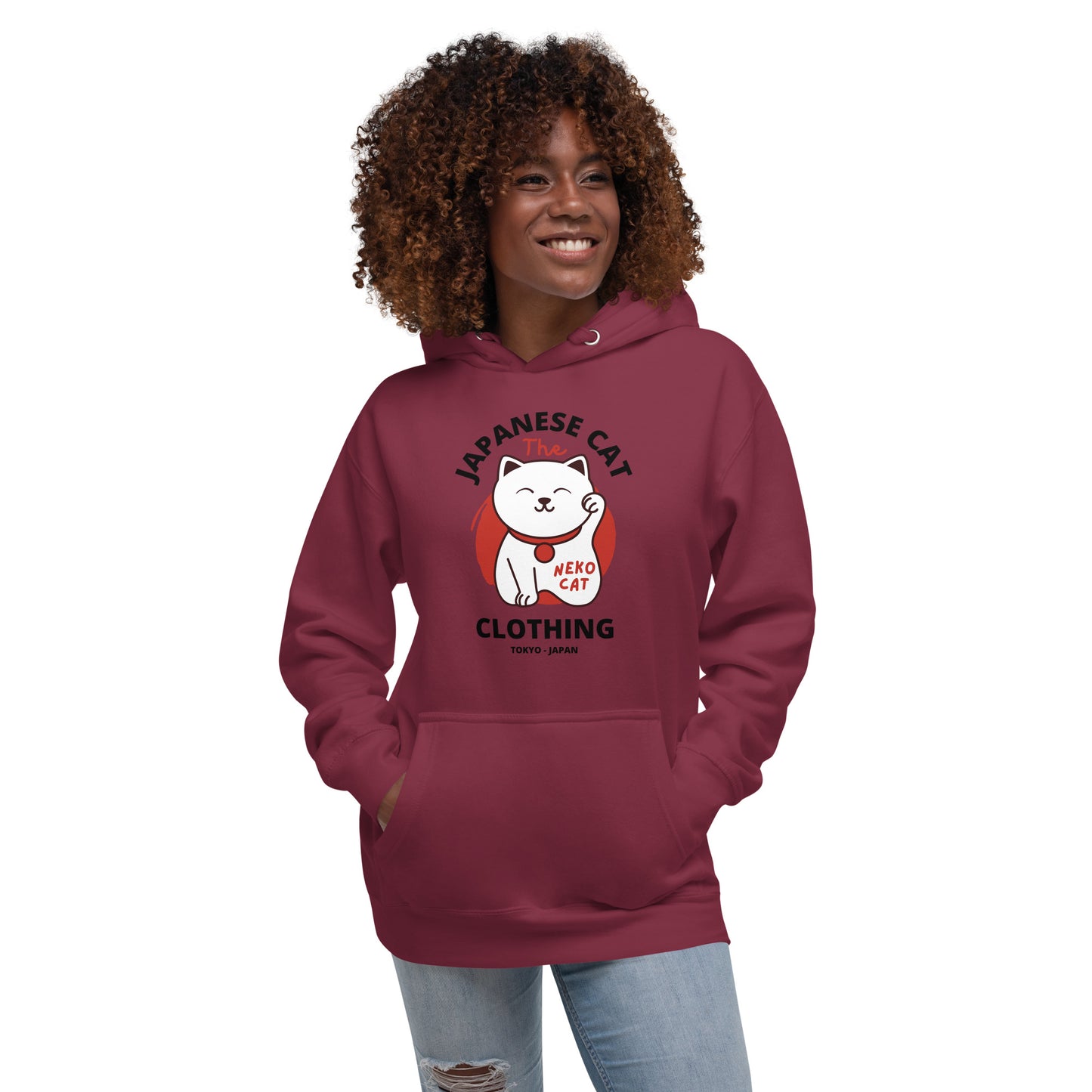 Neko Cat Unisex Hoodie
