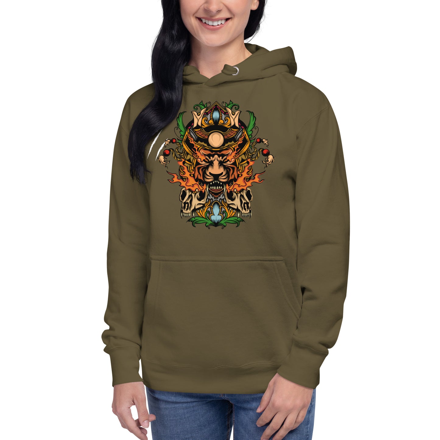 Tiger Warrior Unisex Hoodie