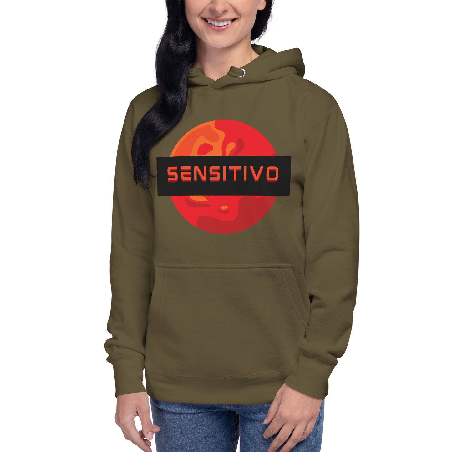 Sensitivo Red Planet Unisex Hoodie