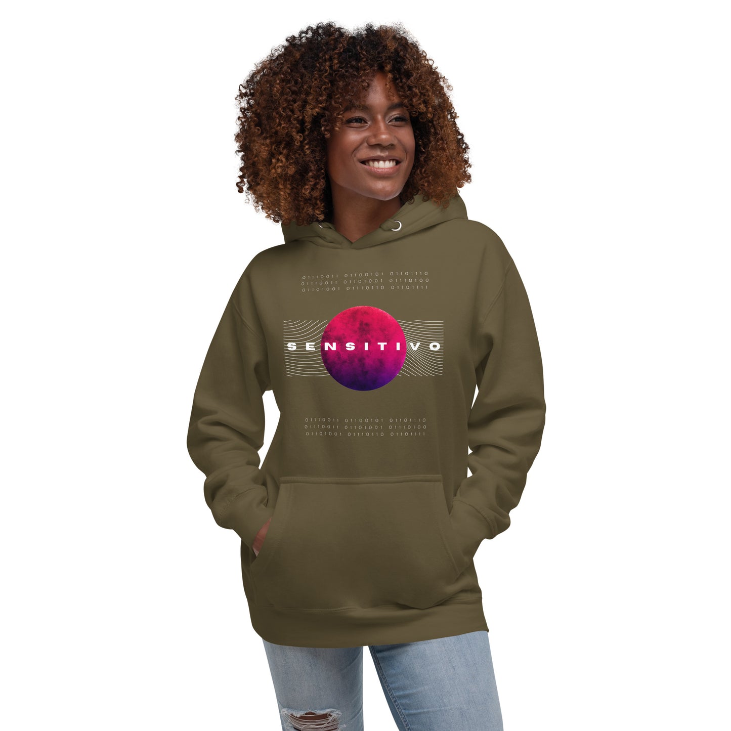 Binary Sensitivo Unisex Hoodie