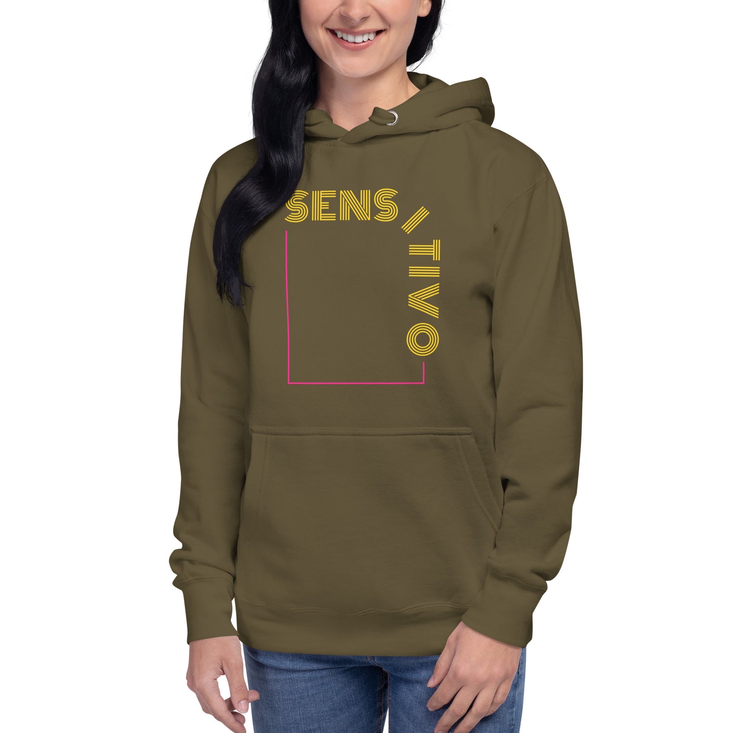 Sensitivo Square Unisex Hoodie