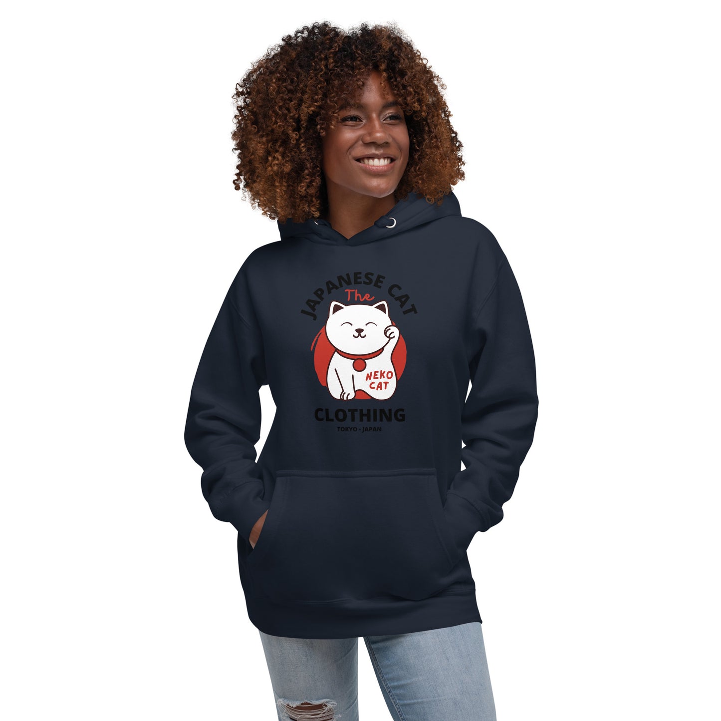 Neko Cat Unisex Hoodie