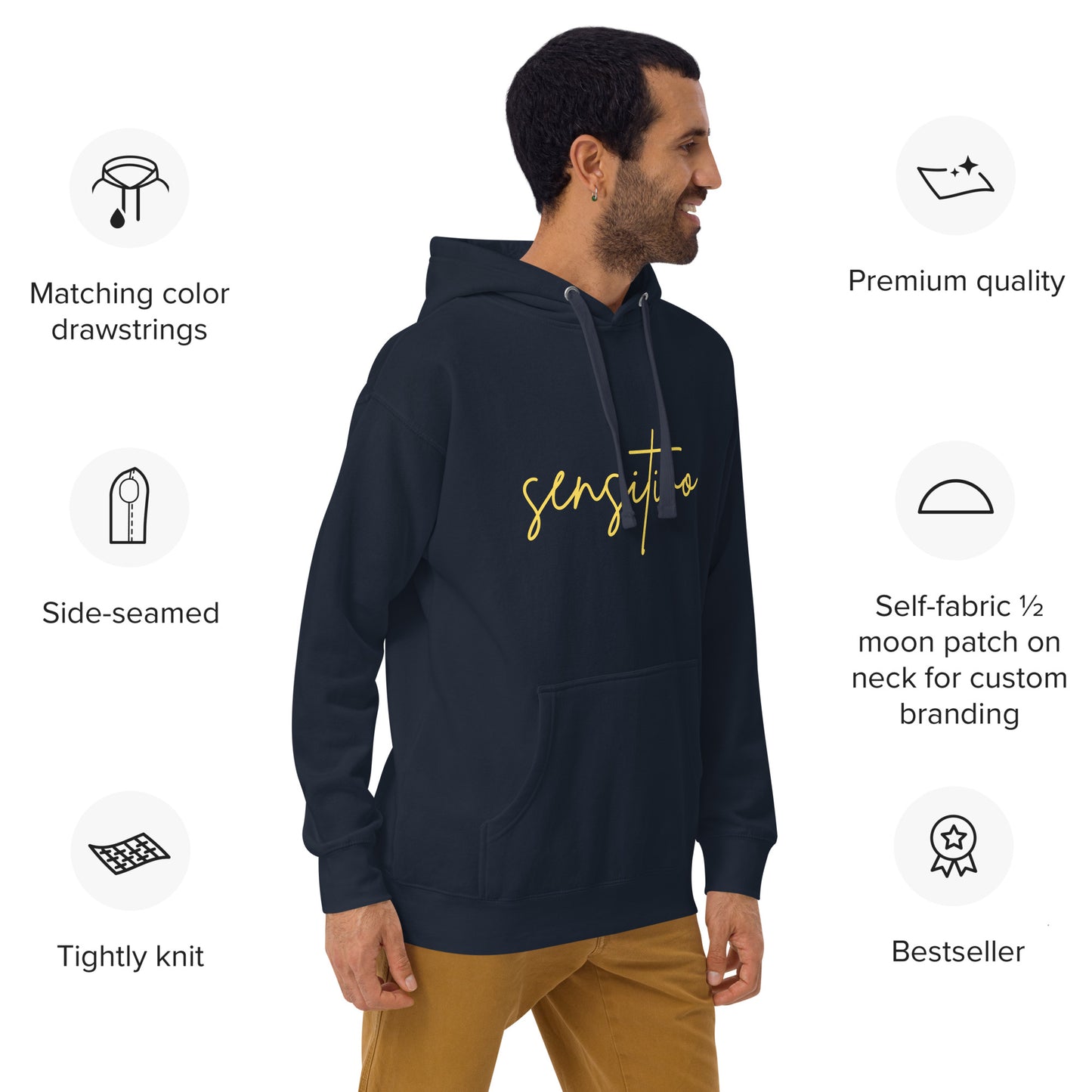 sensitivo 4 Unisex Hoodie