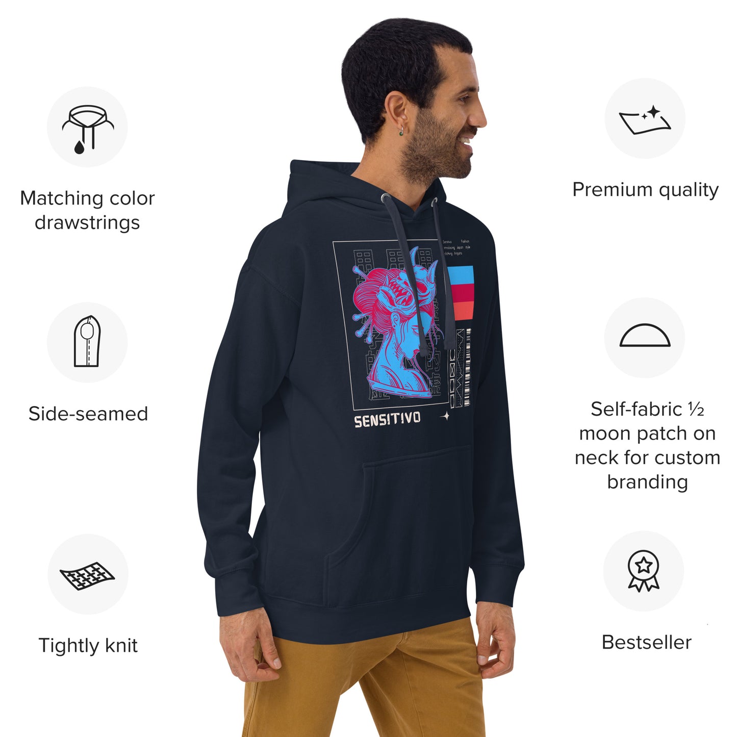 Sensitivo Japan Clothing Unisex Hoodie