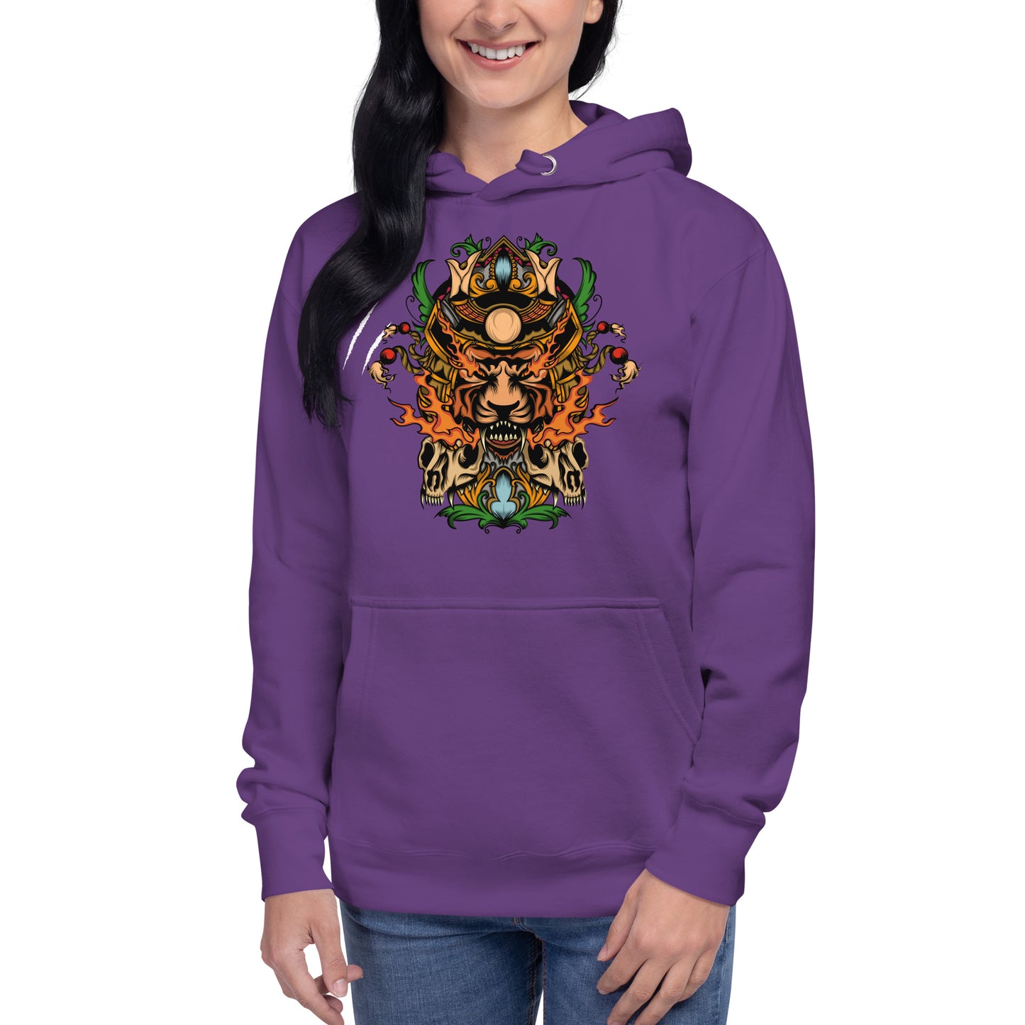 Tiger Warrior Unisex Hoodie