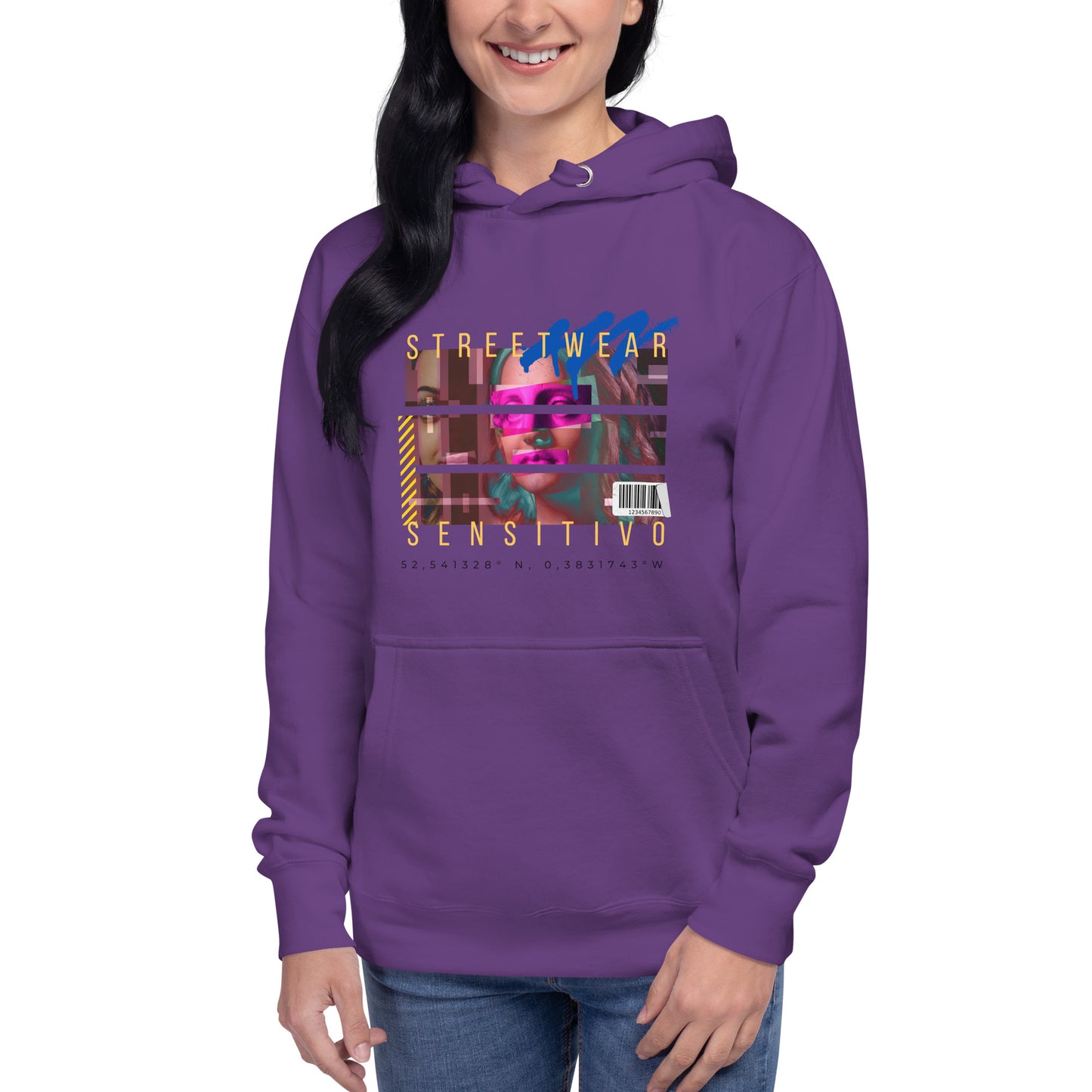 Streetwear Sensitivo Unisex Hoodie