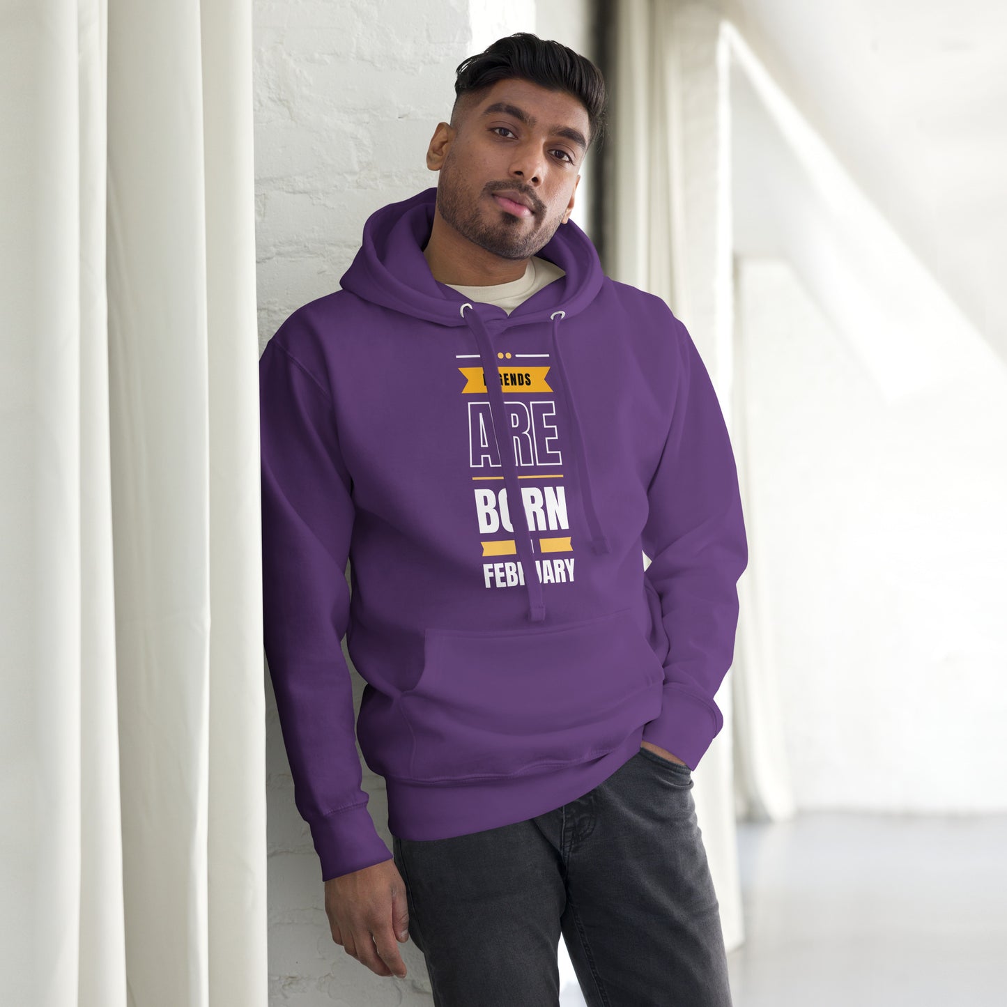 February Legends Unisex Hoodie