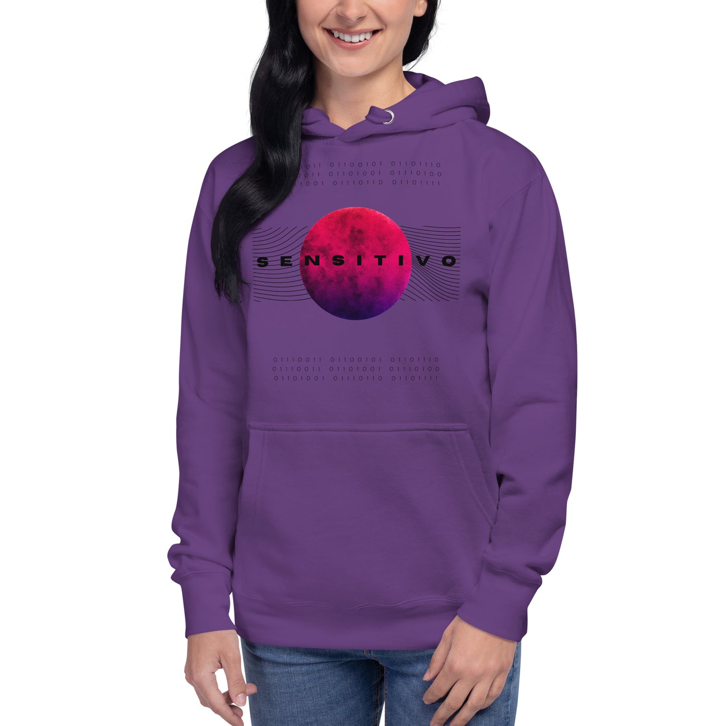 Binary Sensitivo 2 Unisex Hoodie