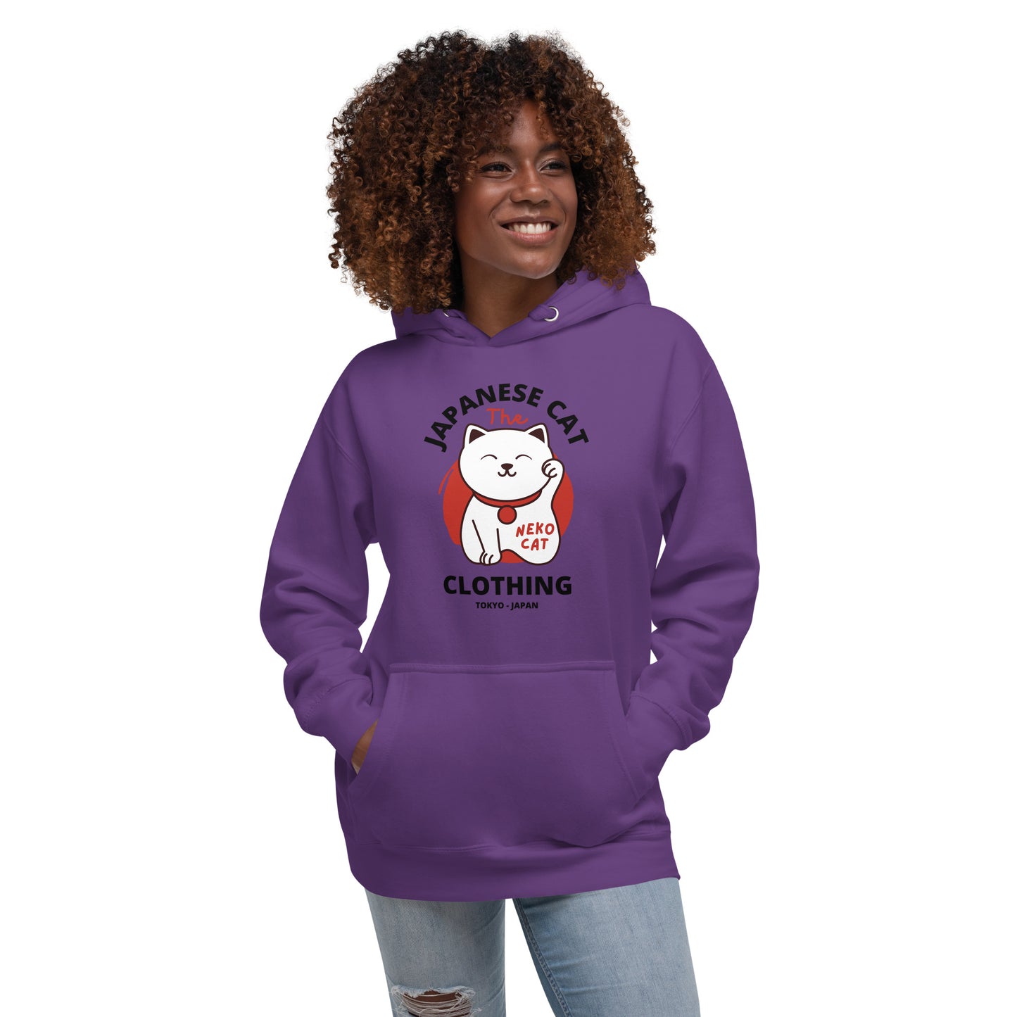 Neko Cat Unisex Hoodie