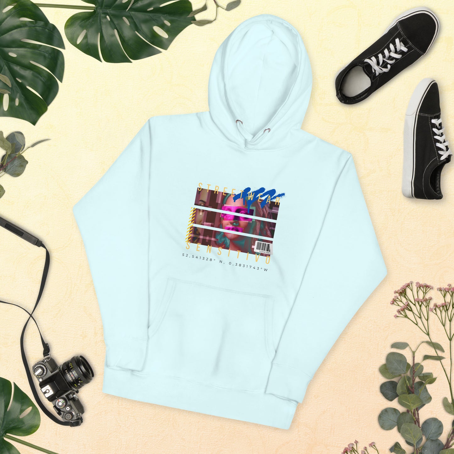 Streetwear Sensitivo Unisex Hoodie