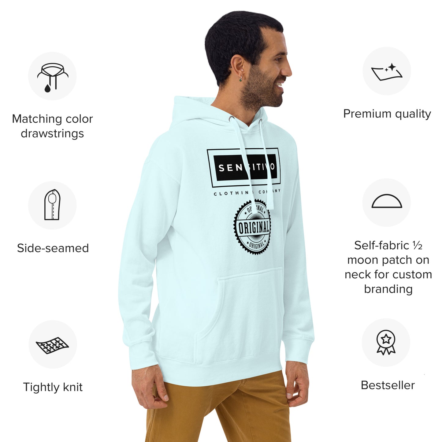 Sensitivo Clothing 2 Unisex Hoodie