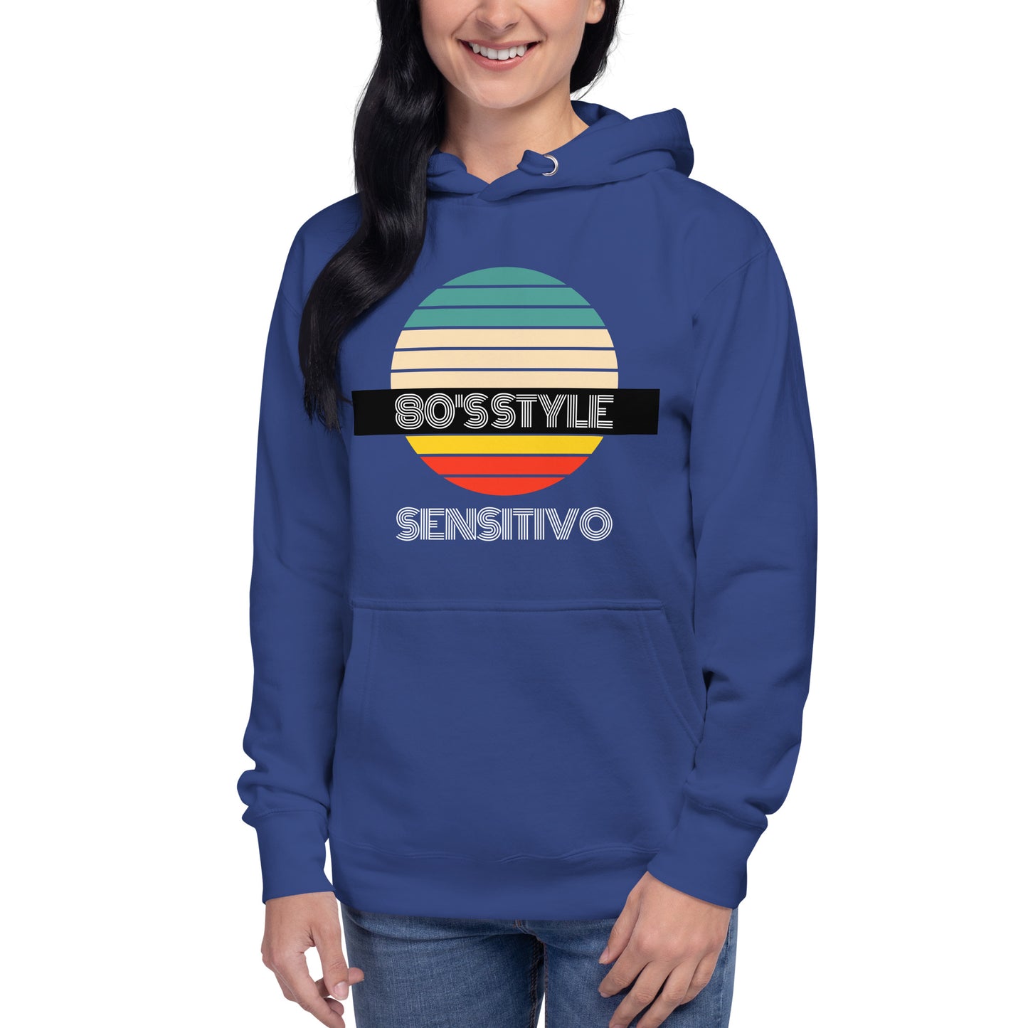 80's Style Sensitivo Unisex Hoodie