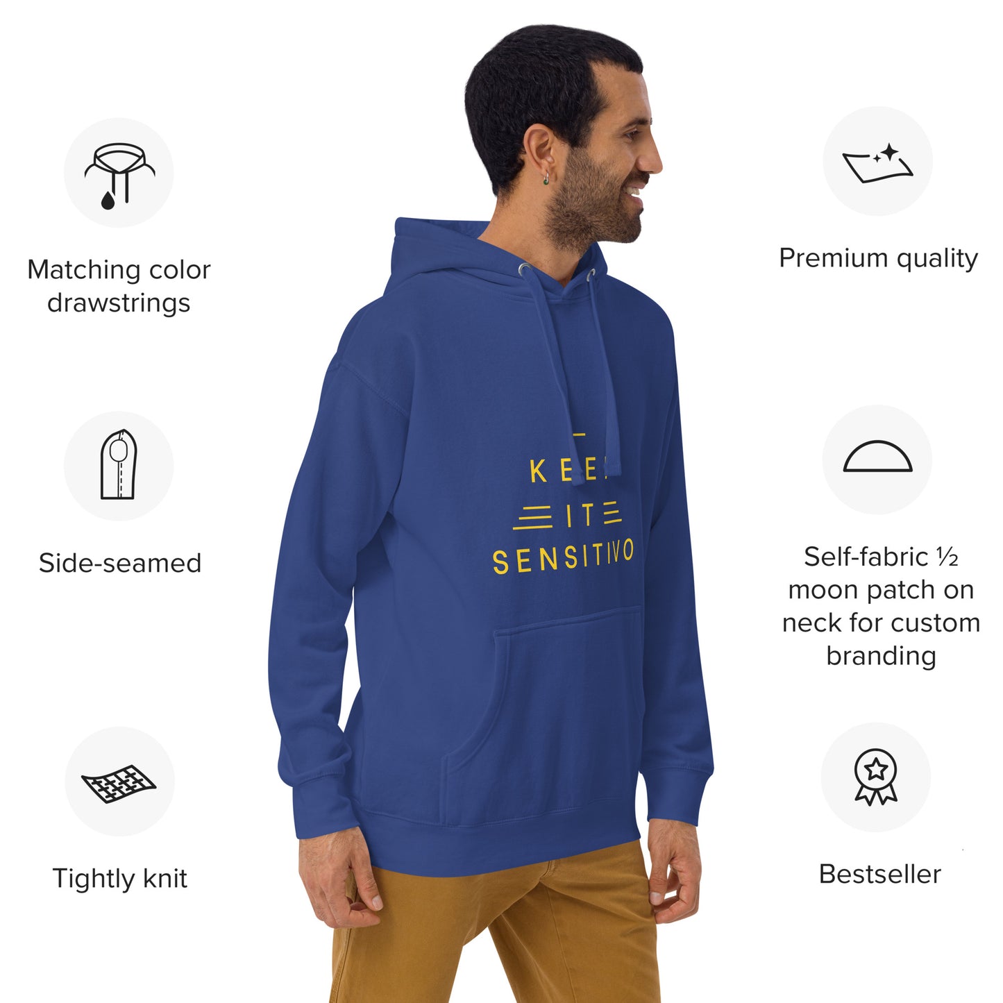 Keep It Sensitivo 2 Unisex Hoodie
