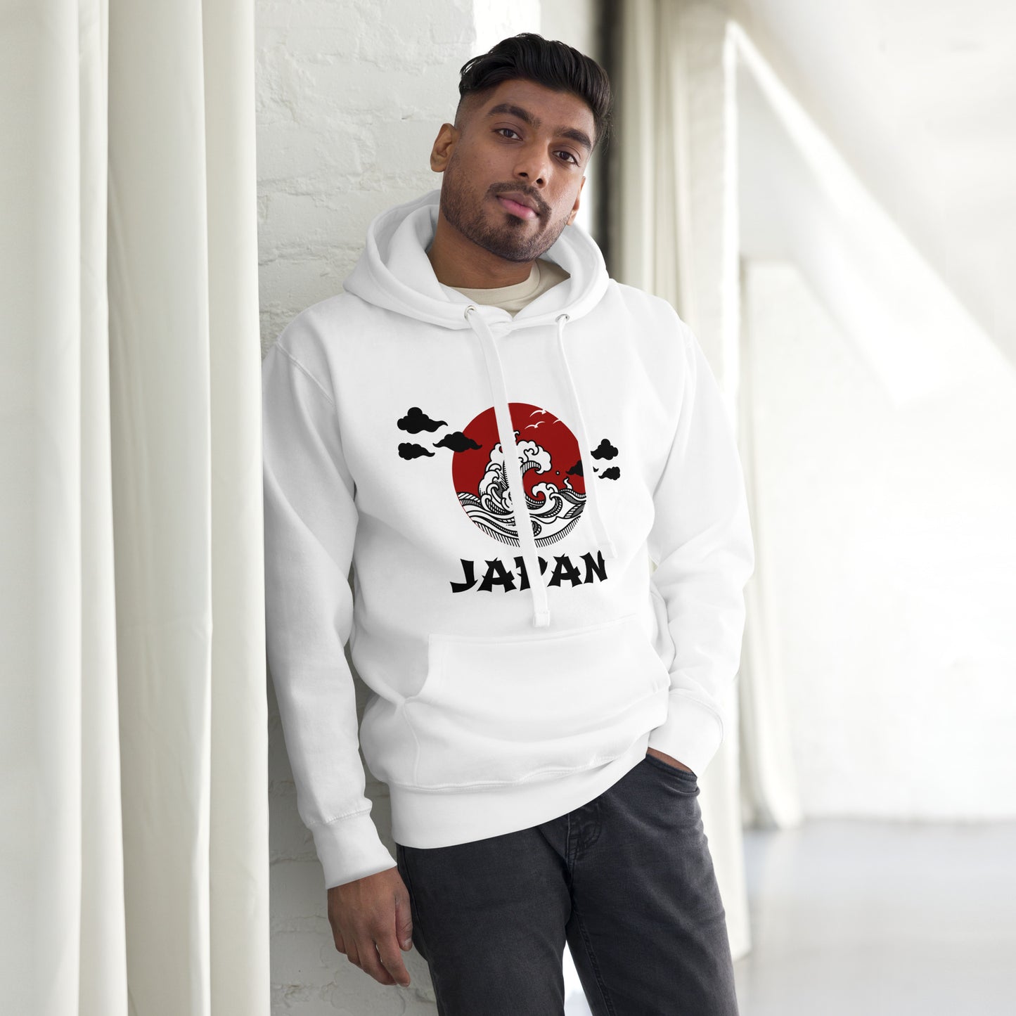 Japan waves 2 Unisex Hoodie