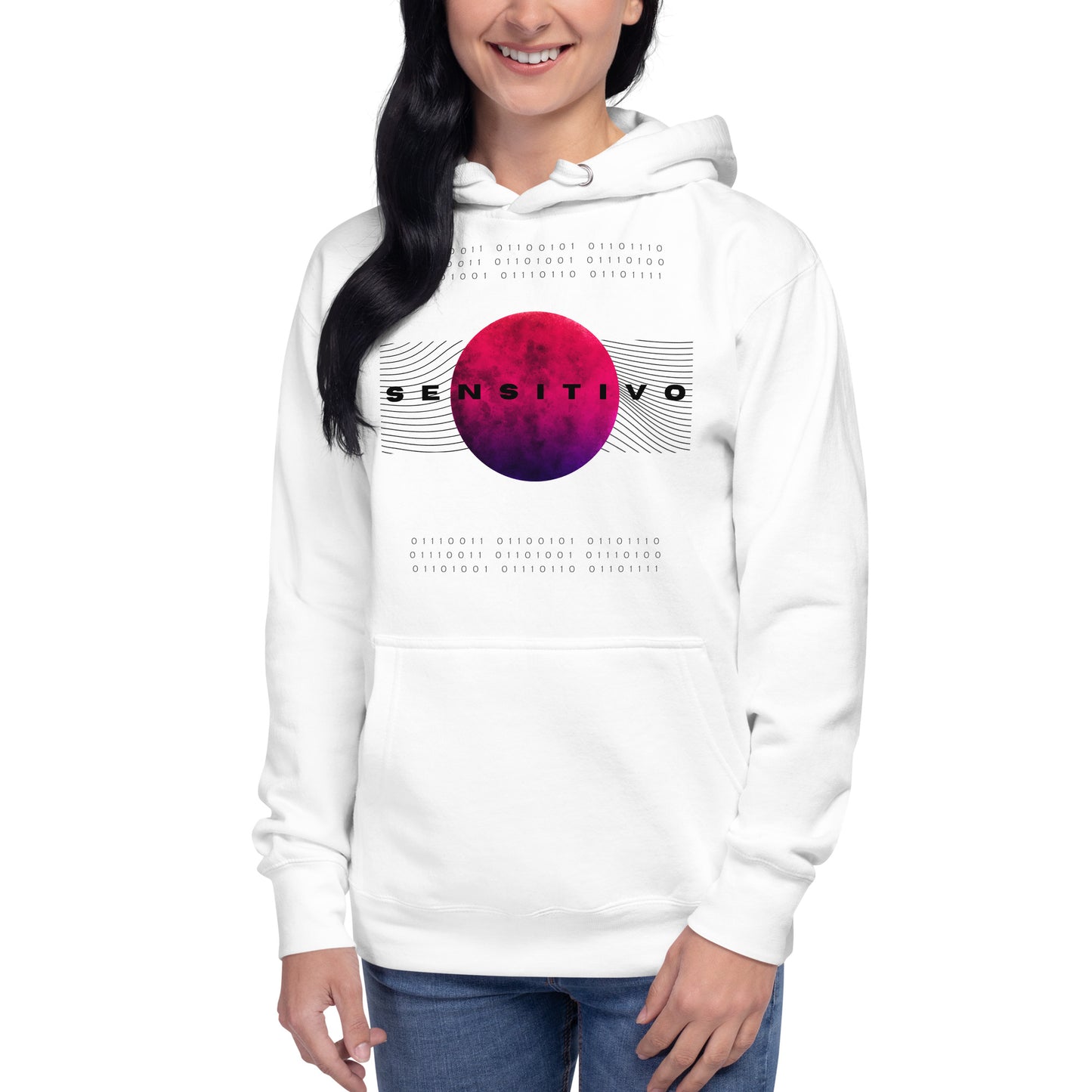 Binary Sensitivo 2 Unisex Hoodie