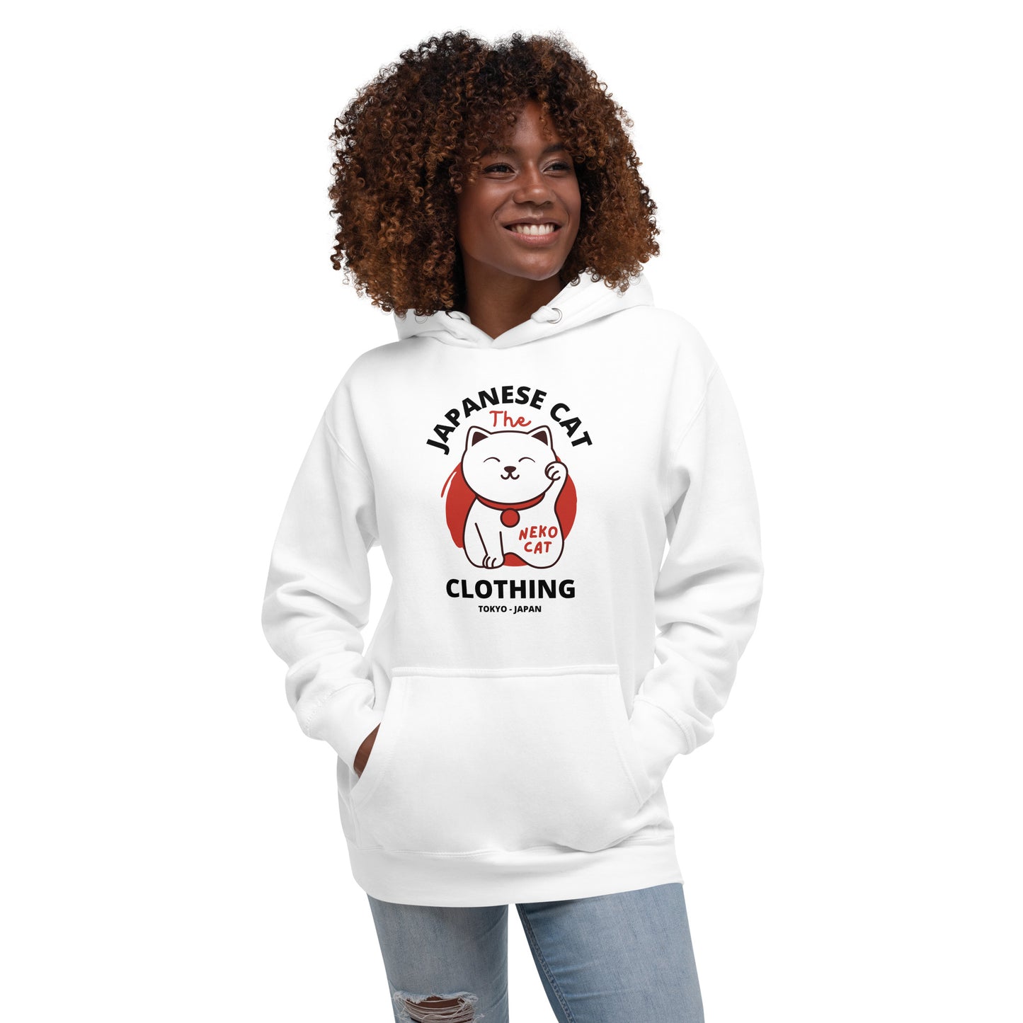 Neko Cat Unisex Hoodie