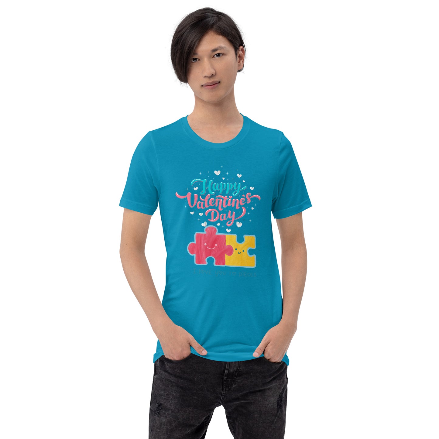 Love you to pieces Unisex t-shirt