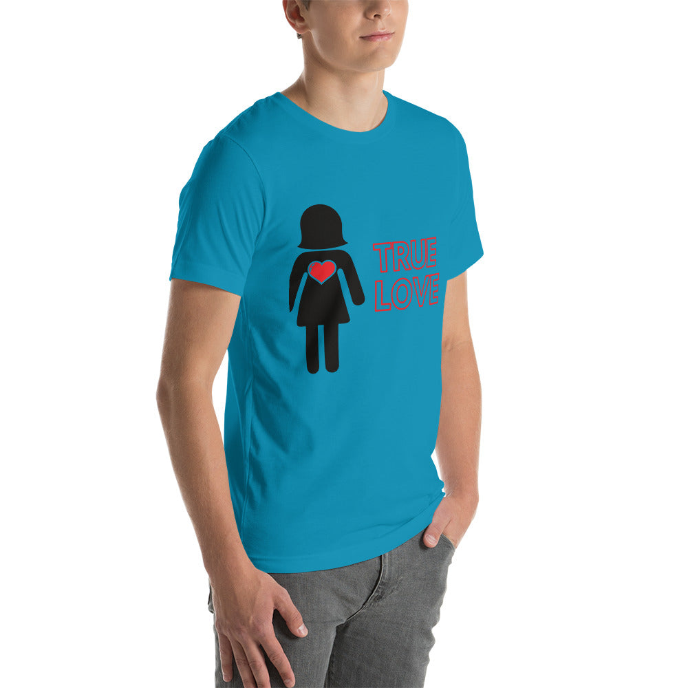 True Love Couple 1 Unisex t-shirt